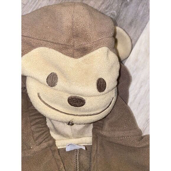 Carters Halloween Costume Hooded Fleece Monkey  - 6 Month Cosplay - Picture 2 of 8